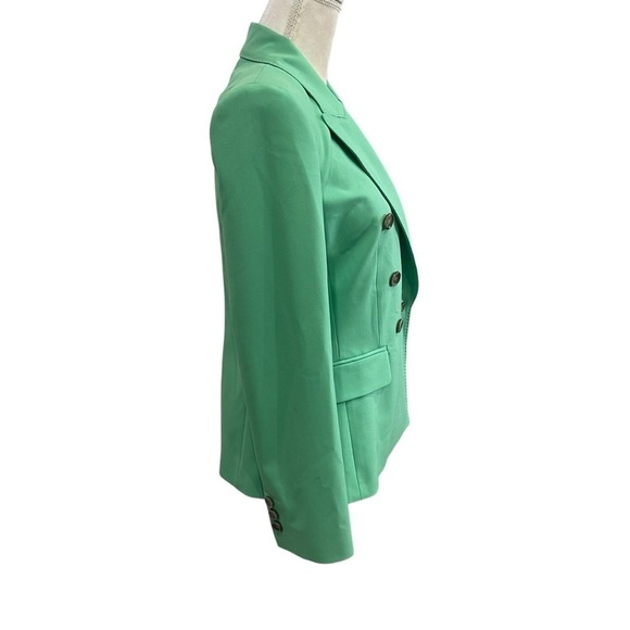 MARELLA Affetto By Max Mara Women’s Double Breasted Blazer Bright Green NWT $535 - Picture 7 of 16